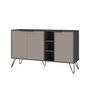Hanah Home Clara Console - Antracita, Light Mocha